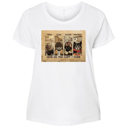 Ladies Curvy Jersey - BQQAEB7J - White - 6