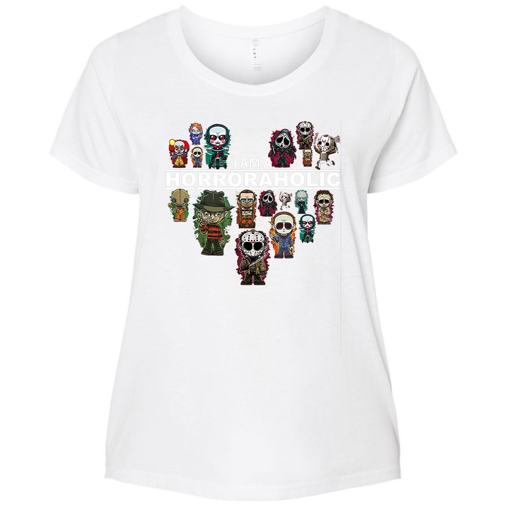 Ladies Curvy Jersey - TGH5ZYJQ - White - 6