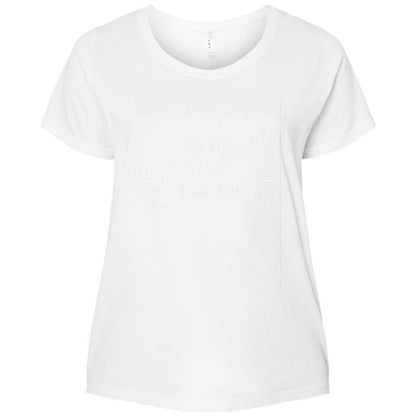 Ladies Curvy Jersey - P2G974Y8 - White - 6