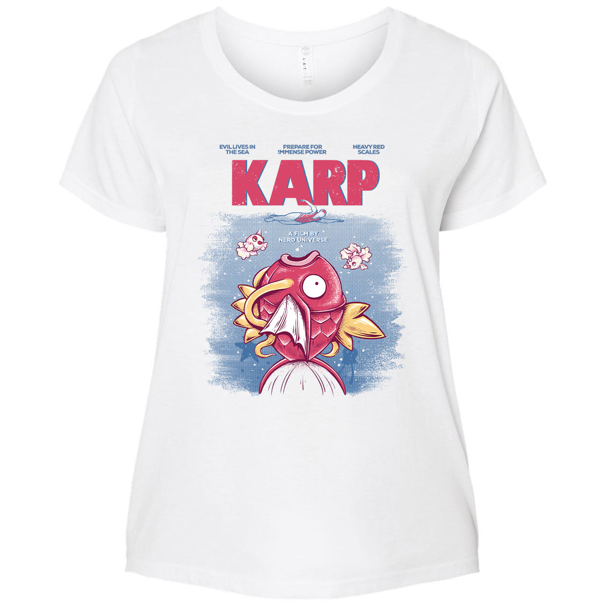 Ladies Curvy Jersey - G4WTNXFJ - White - 6