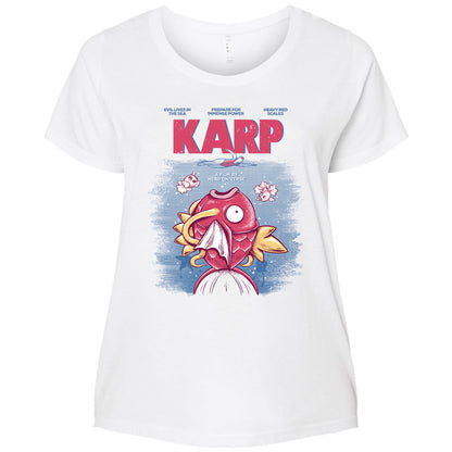 Ladies Curvy Jersey - G4WTNXFJ - White - 6