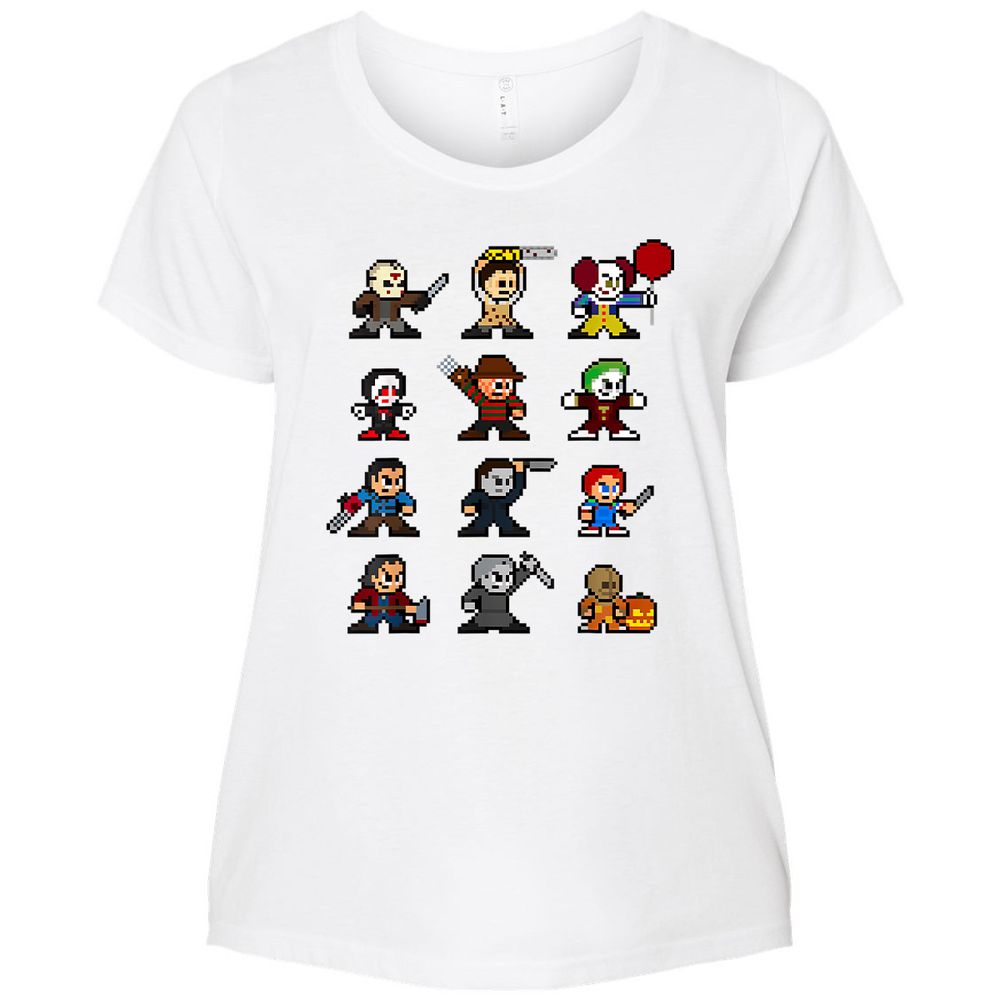 Ladies Curvy Jersey - AZ69LCJ4 - White - 6