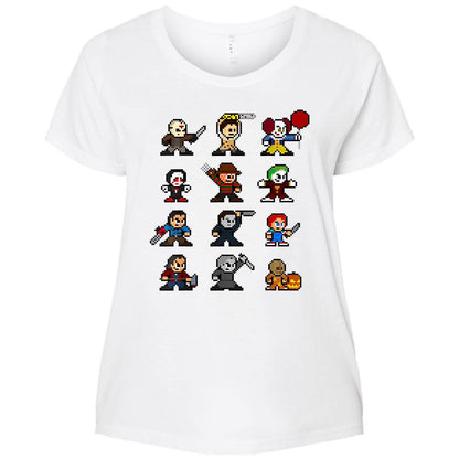 Ladies Curvy Jersey - AZ69LCJ4 - White - 6