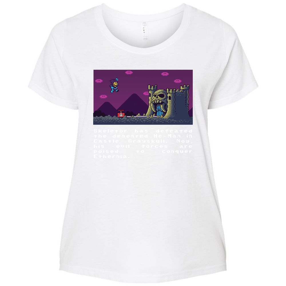 Ladies Curvy Jersey - H2KNDKUQ - White - 6