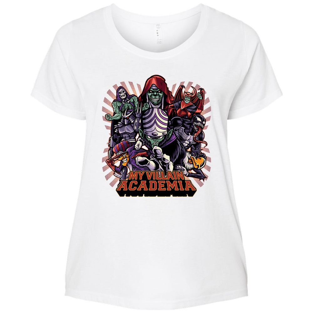 Ladies Curvy Jersey - ZM1LFW9Y - White - 6