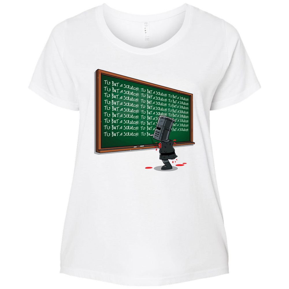 Ladies Curvy Jersey - F83UMK8X - White - 6