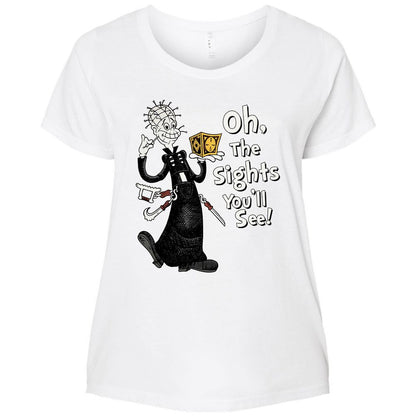 Ladies Curvy Jersey - 674J95ZC - White - 6