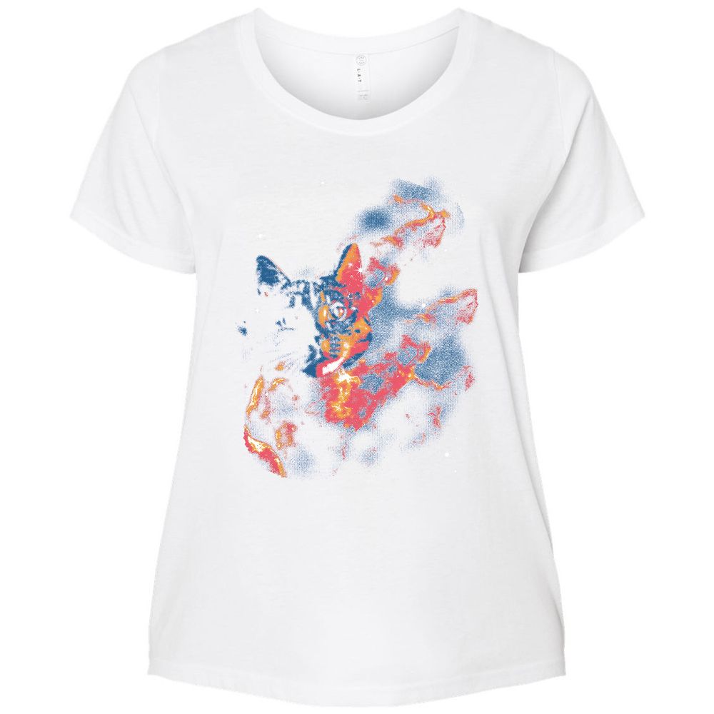 Ladies Curvy Jersey - 16KPDLHZ - White - 6