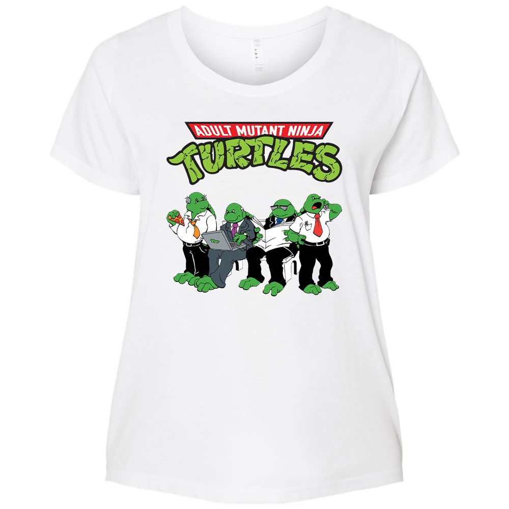 Ladies Curvy Jersey - 7YCZK5W6 - White - 6