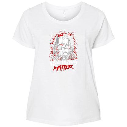 Ladies Curvy Jersey - TFWAWGAD - White - 6