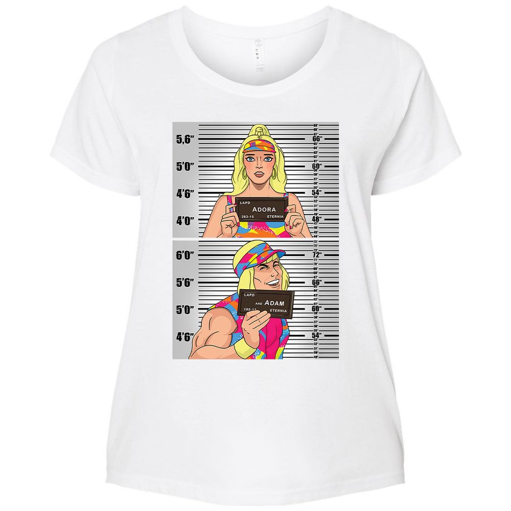 Ladies Curvy Jersey - M6A61WQ3 - White - 6