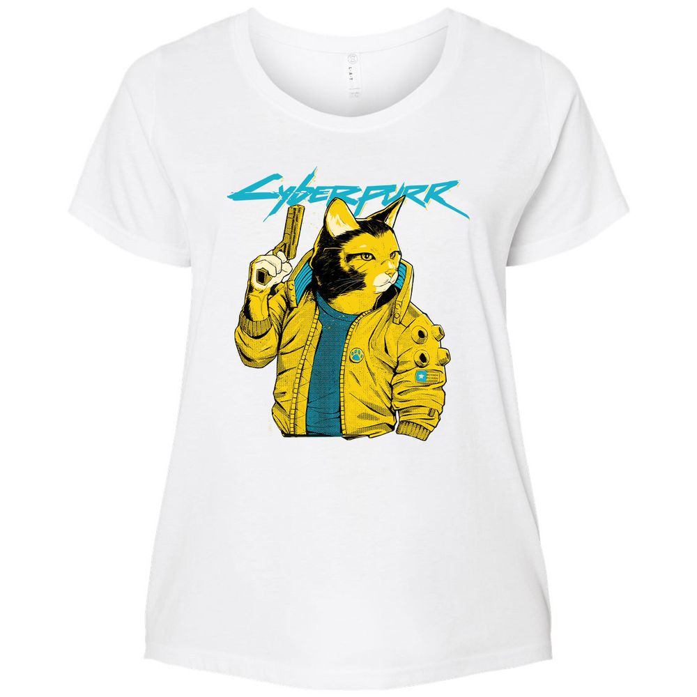 Ladies Curvy Jersey - WFJB6LYF - White - 6