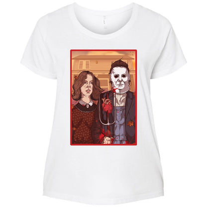 Ladies Curvy Jersey - T5P9WXEE - White - 6