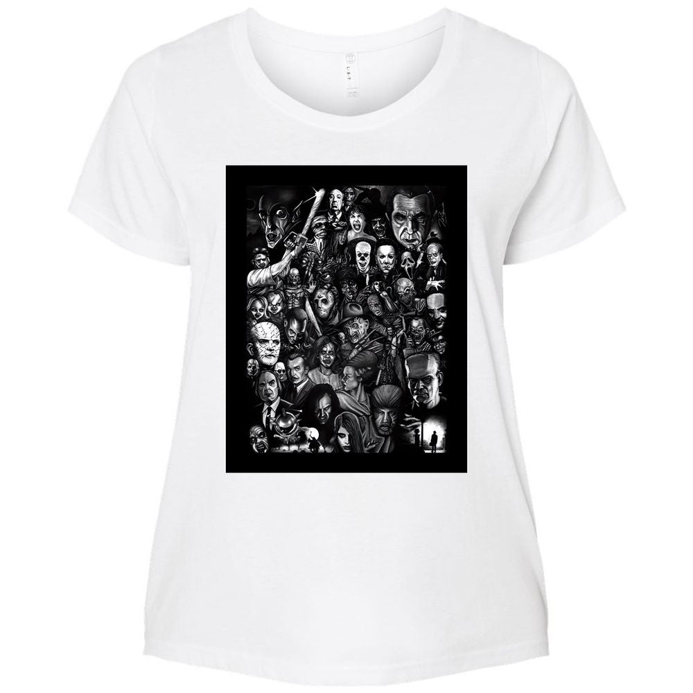 Ladies Curvy Jersey - J5DN6WE2 - White - 6