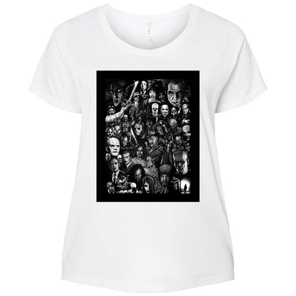 Ladies Curvy Jersey - J5DN6WE2 - White - 6