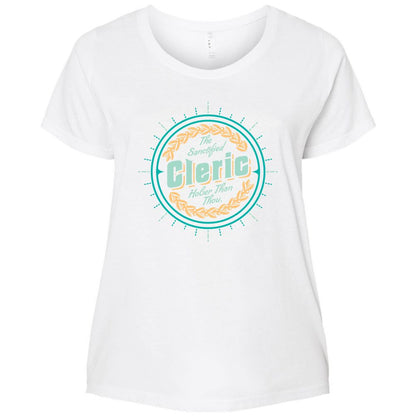 Ladies Curvy Jersey - Z6DVP9BY - White - 6