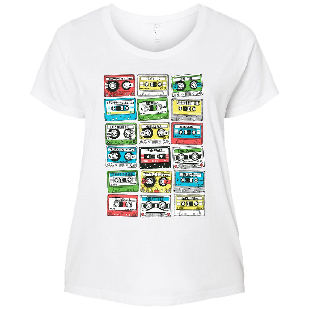 Ladies Curvy Jersey - PPXXBUCB - White - 6