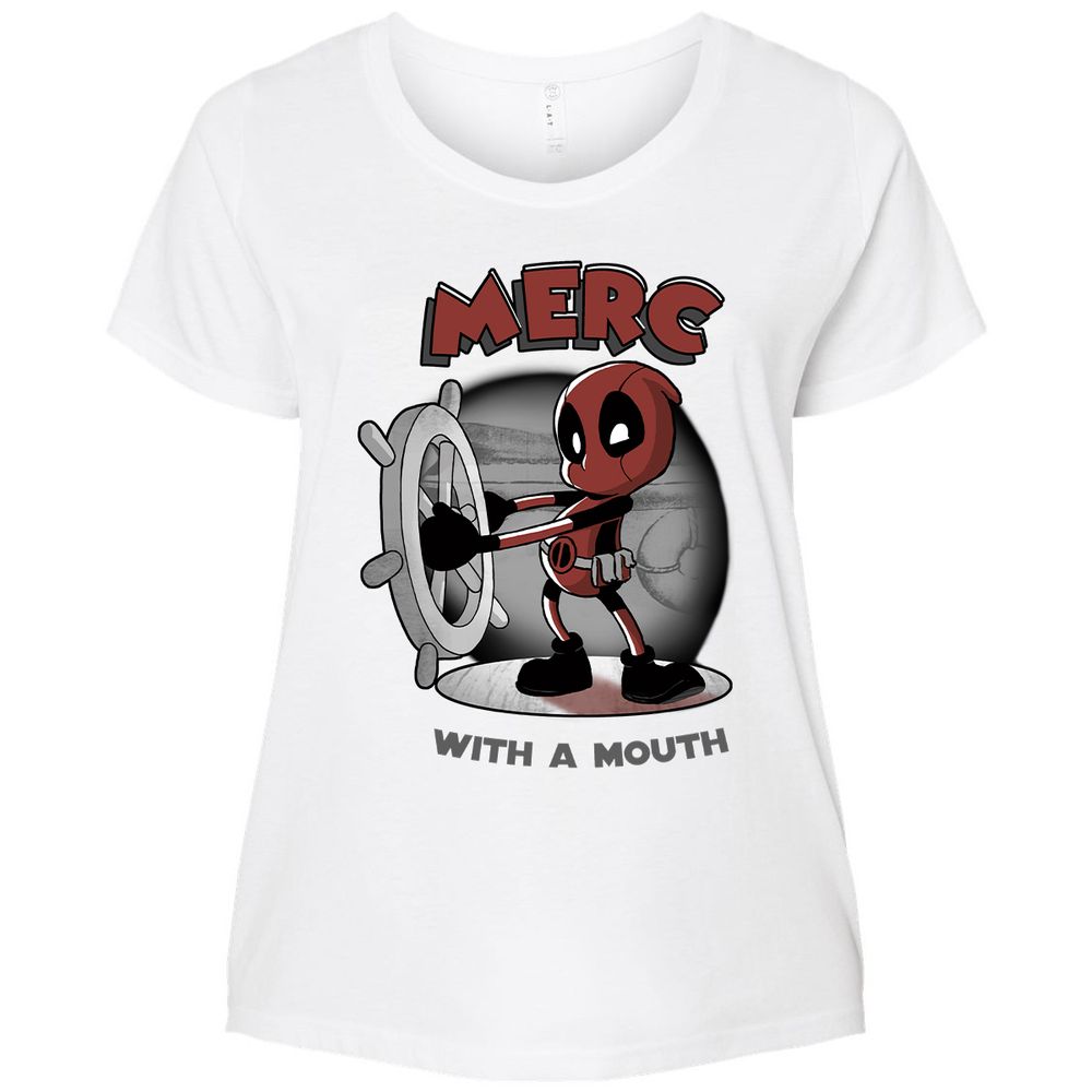 Ladies Curvy Jersey - YE6JK979 - White - 6