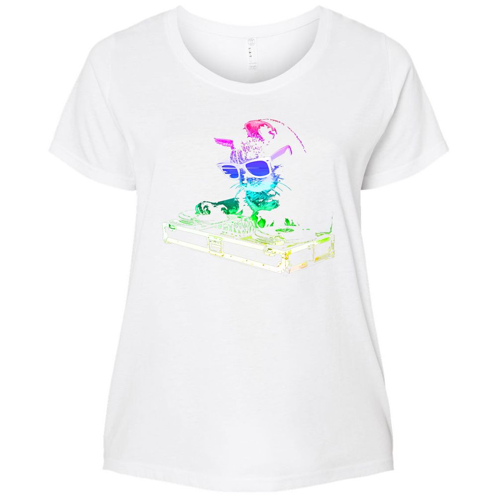 Ladies Curvy Jersey - LNS8RU3E - White - 6