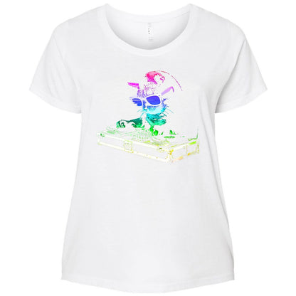 Ladies Curvy Jersey - LNS8RU3E - White - 6