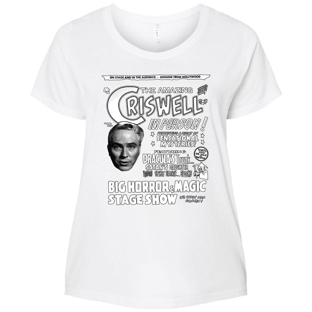 Ladies Curvy Jersey - 8GWVEZHP - White - 6