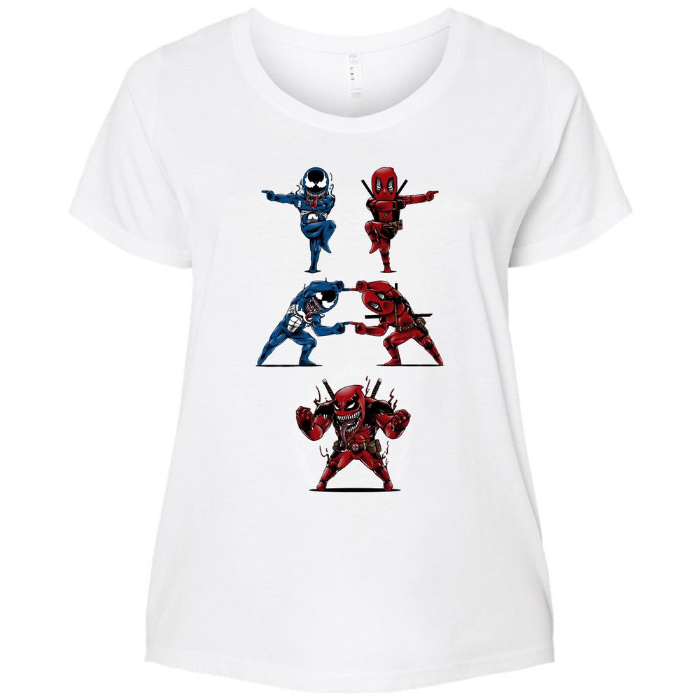 Ladies Curvy Jersey - N7AZE5YT - White - 6