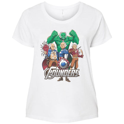 Ladies Curvy Jersey - 3UL3K4NZ - White - 6