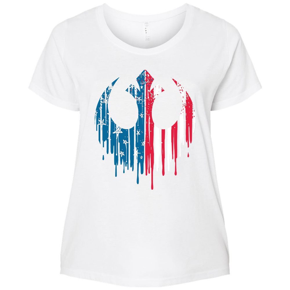 Ladies Curvy Jersey - 5B6VAK49 - White - 6