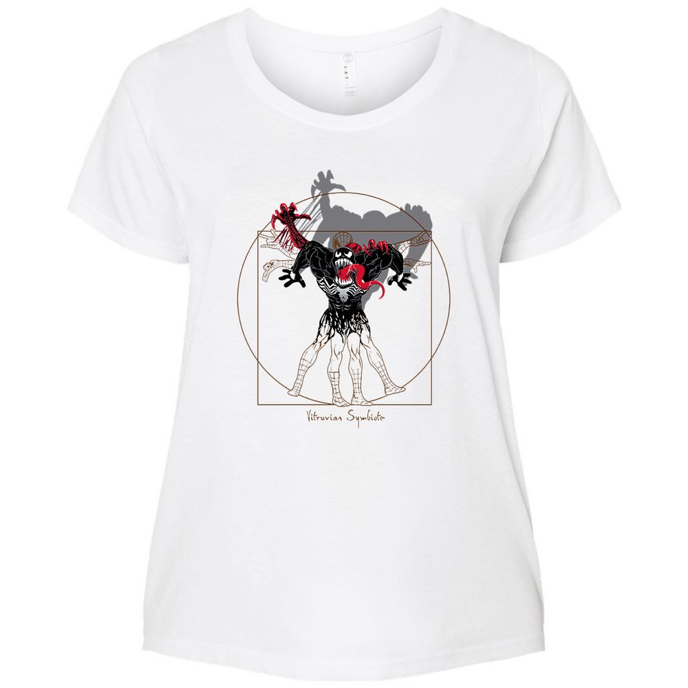 Ladies Curvy Jersey - TQDX9V6J - White - 6