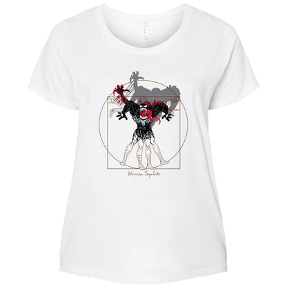 Ladies Curvy Jersey - TQDX9V6J - White - 6