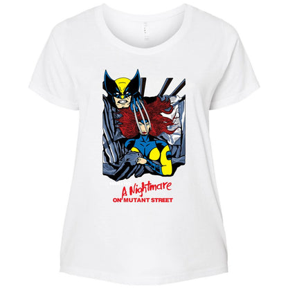 Ladies Curvy Jersey - 1U2YQTML - White - 6