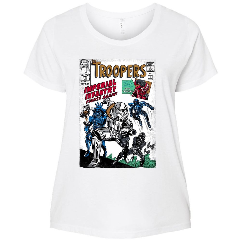 Ladies Curvy Jersey - EG1ED326 - White - 6