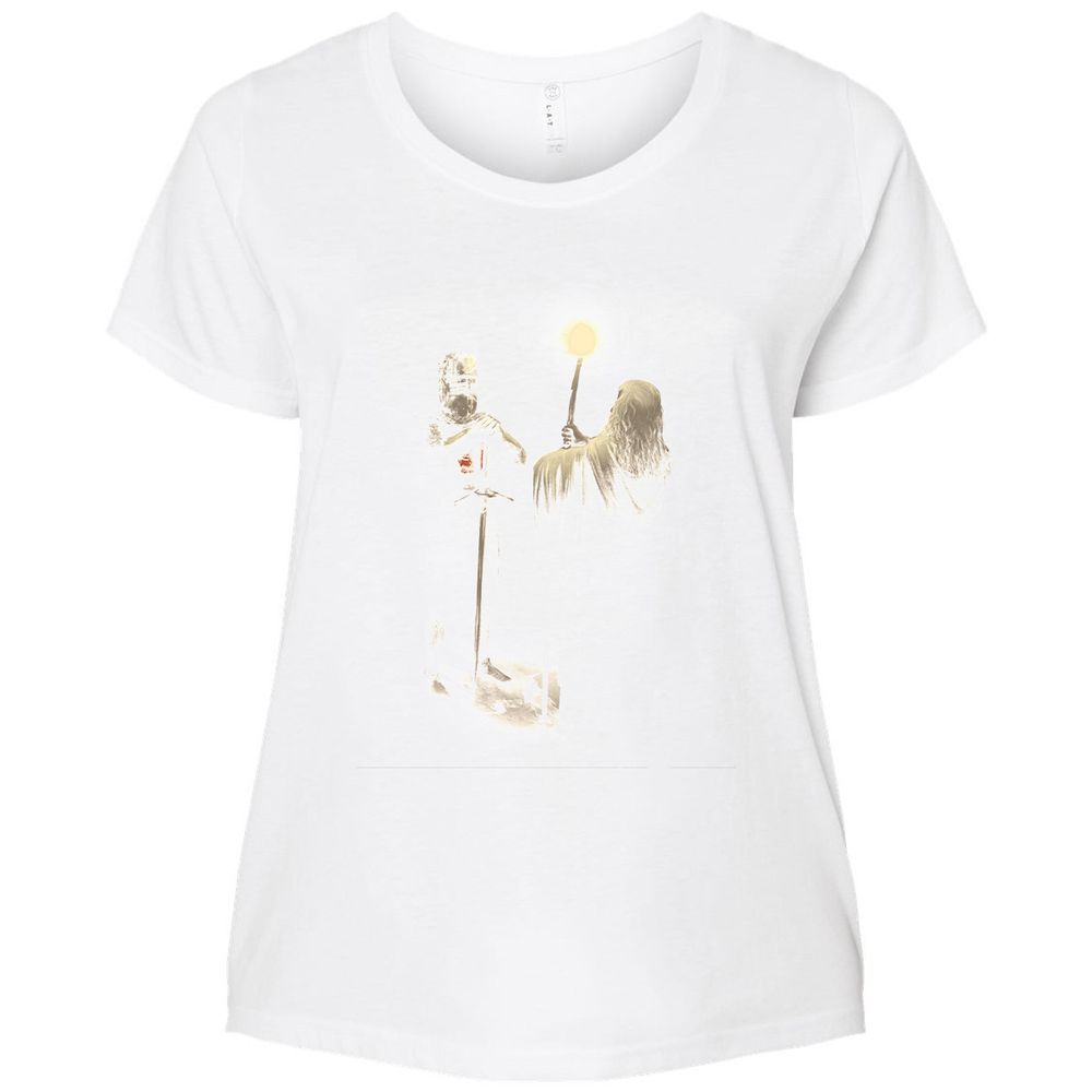 Ladies Curvy Jersey - CFJKN5RW - White - 6