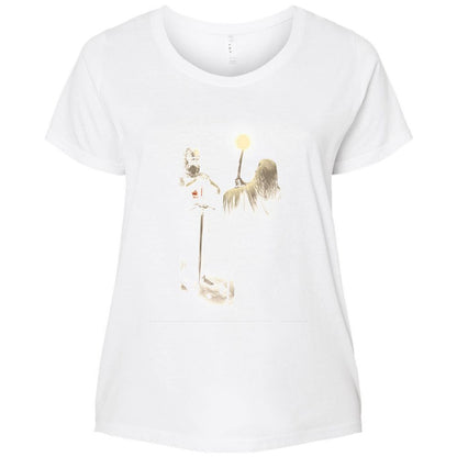 Ladies Curvy Jersey - CFJKN5RW - White - 6