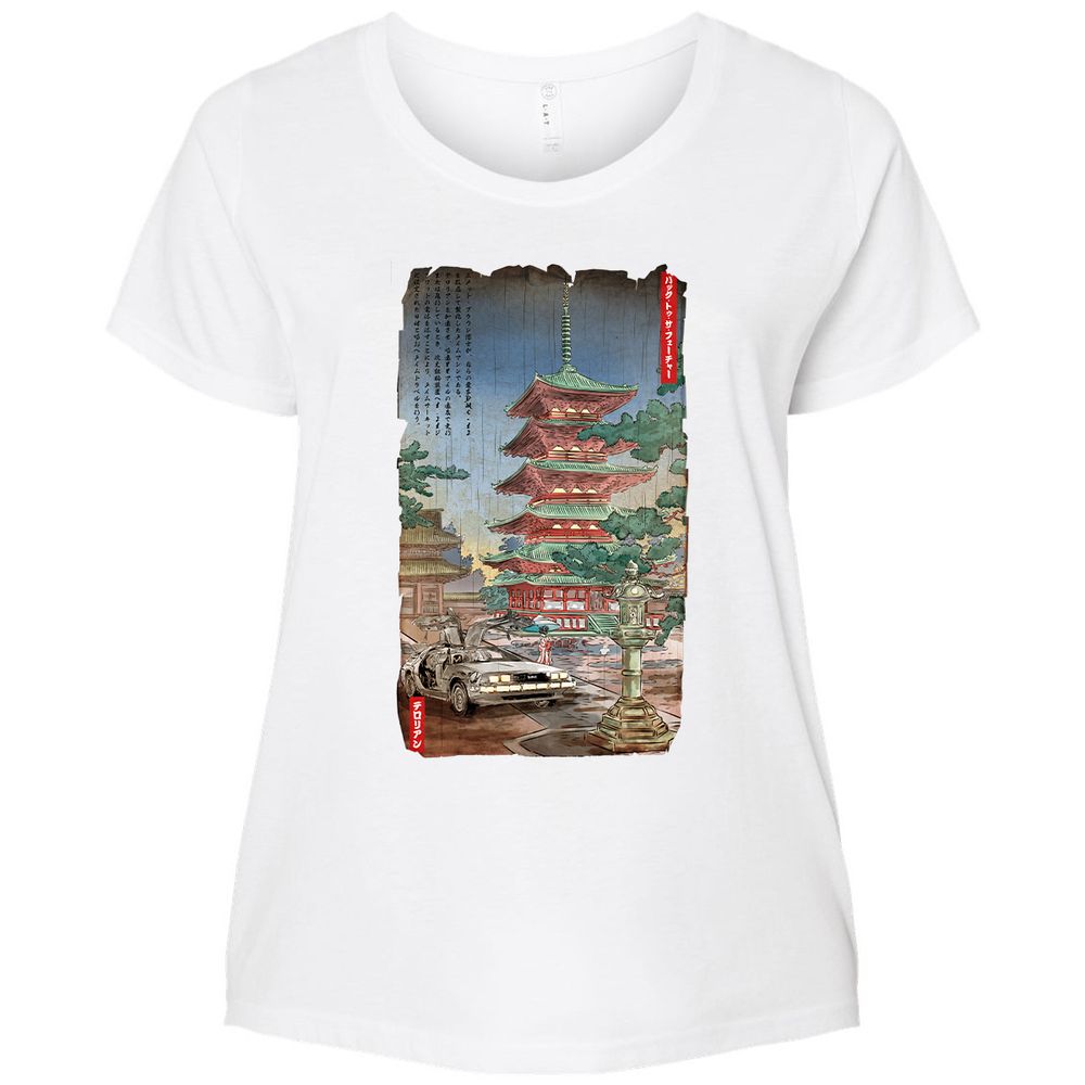 Ladies Curvy Jersey - 877KQZD7 - White - 6