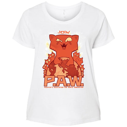 Ladies Curvy Jersey - PY6CKXXW - White - 6