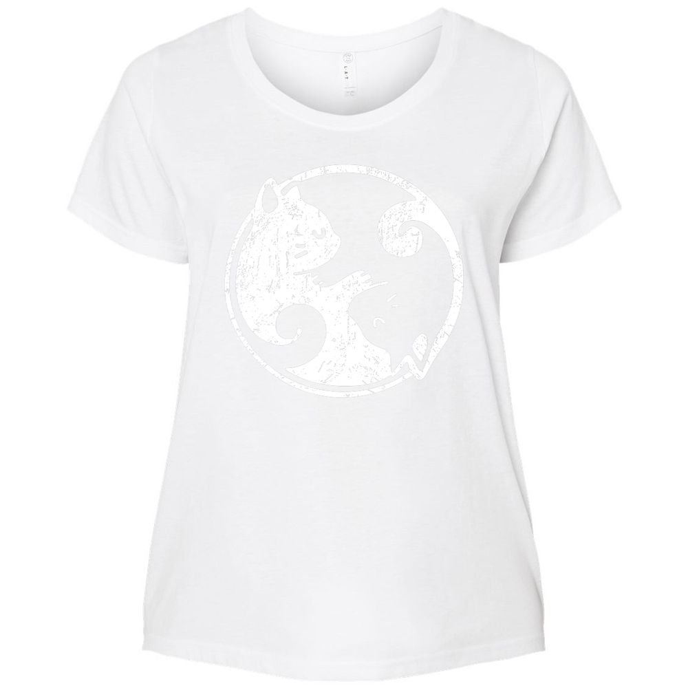 Ladies Curvy Jersey - 52Q7VQH8 - White - 6