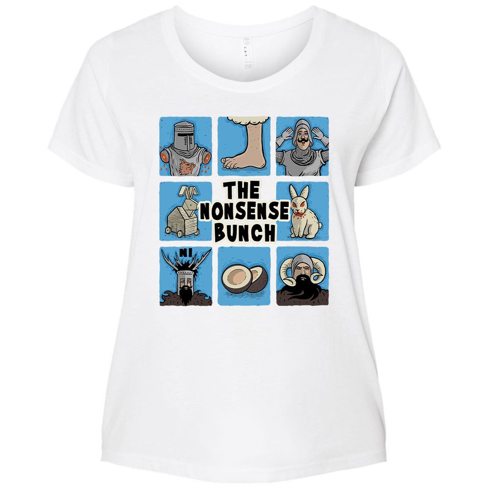 Ladies Curvy Jersey - HEU9F2VU - White - 6