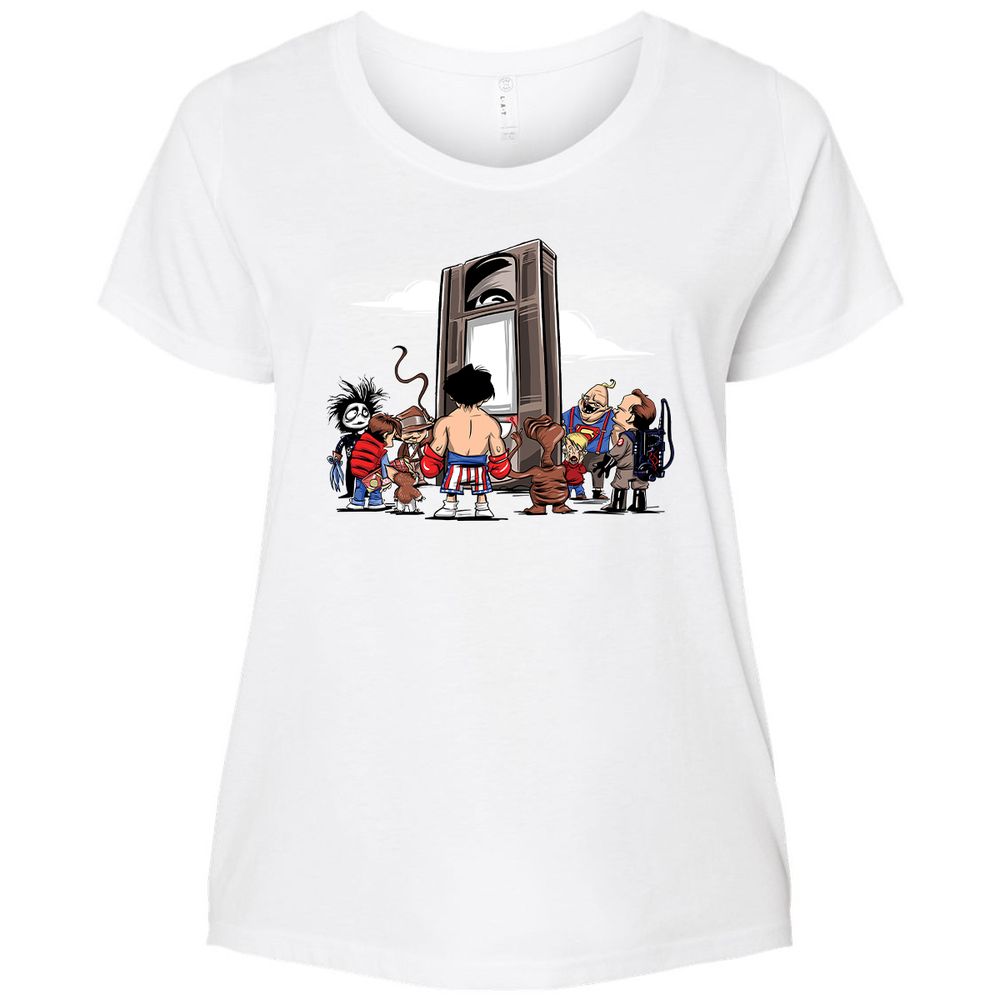 Ladies Curvy Jersey - F4C76SB5 - White - 6