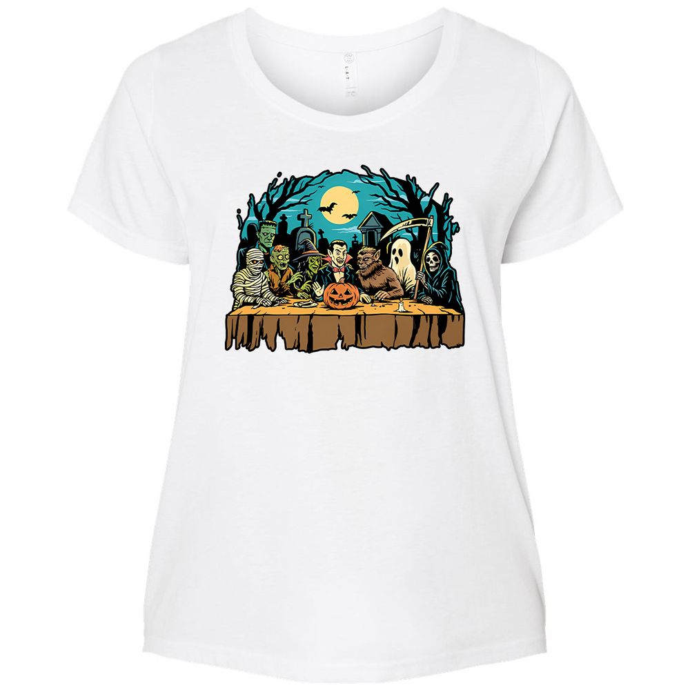 Ladies Curvy Jersey - WHCK8PGE - White - 6