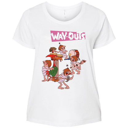 Ladies Curvy Jersey - FKGS6K9F - White - 6