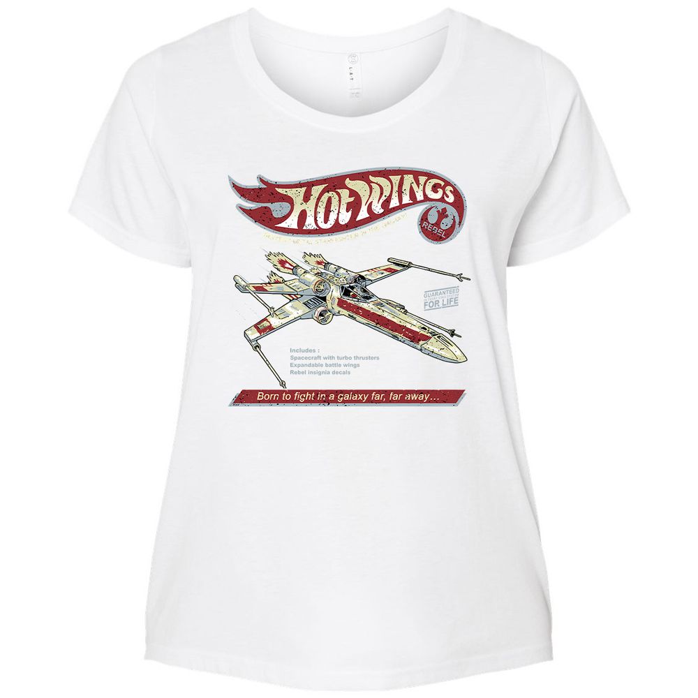 Ladies Curvy Jersey - 91TLD32C - White - 6