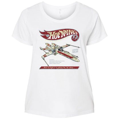 Ladies Curvy Jersey - 91TLD32C - White - 6