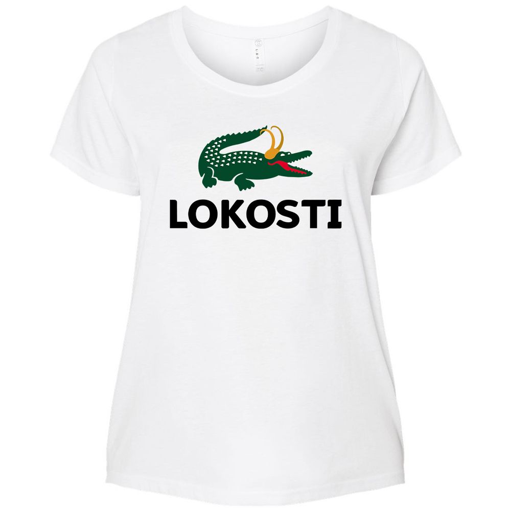 Ladies Curvy Jersey - UBZMNYLQ - White - 6