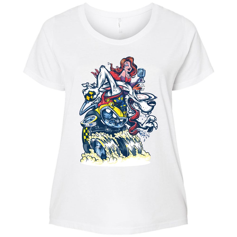 Ladies Curvy Jersey - 2TLTL4BP - White - 6