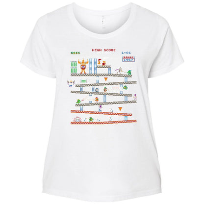 Ladies Curvy Jersey - 8SR25S8J - White - 6