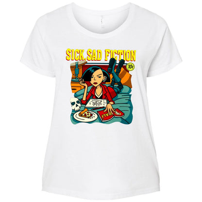 Ladies Curvy Jersey - A6H4N3S3 - White - 6