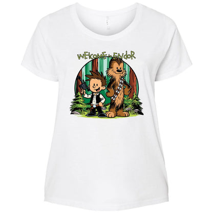 Ladies Curvy Jersey - 3W7UVUUP - White - 6