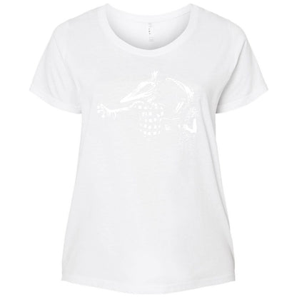 Ladies Curvy Jersey - 5WTKU82J - White - 6