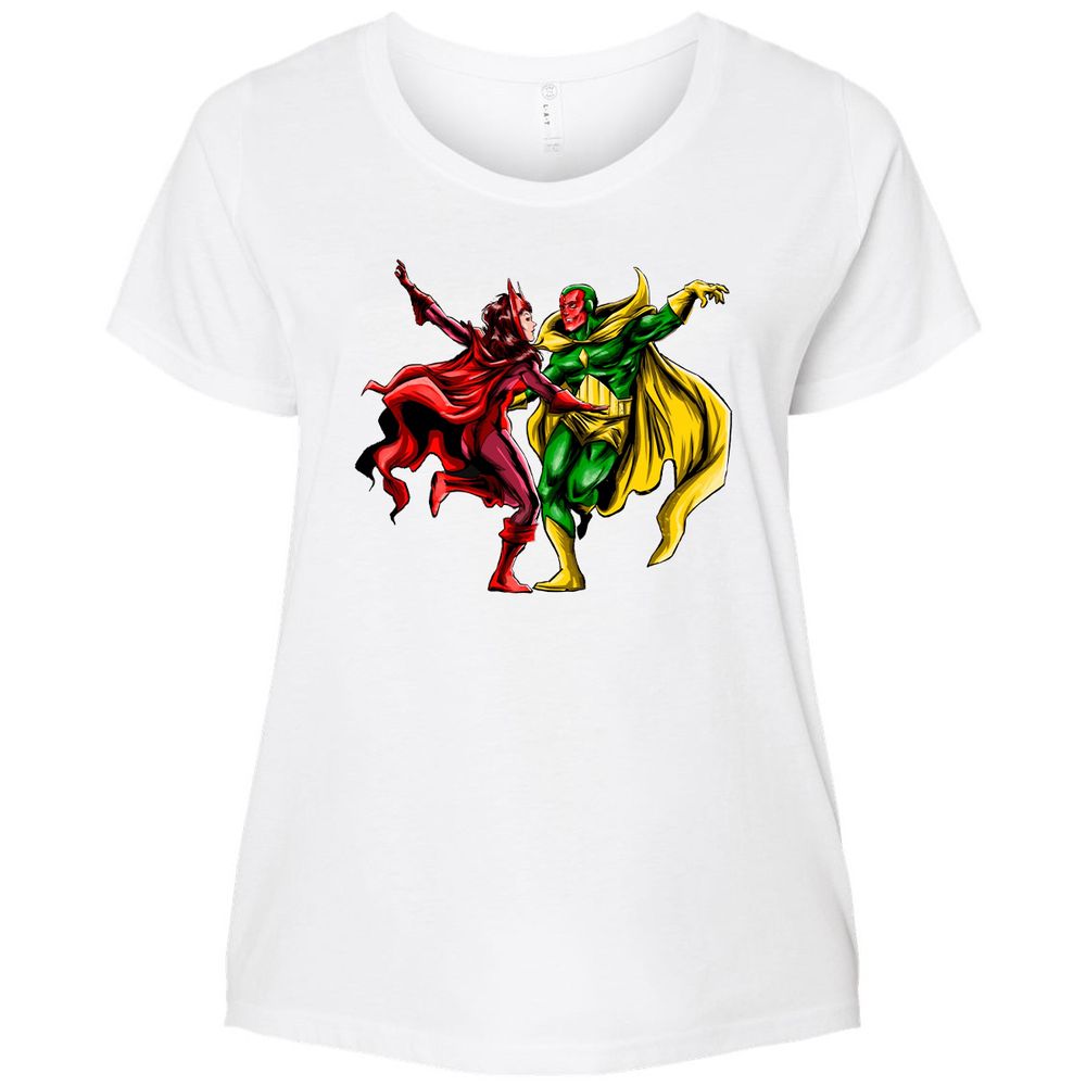 Ladies Curvy Jersey - ZKTSQTXV - White - 6